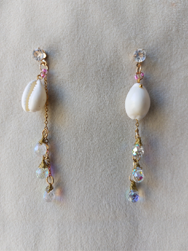 Boucles Larmes de sirène – Luminica Bijoux